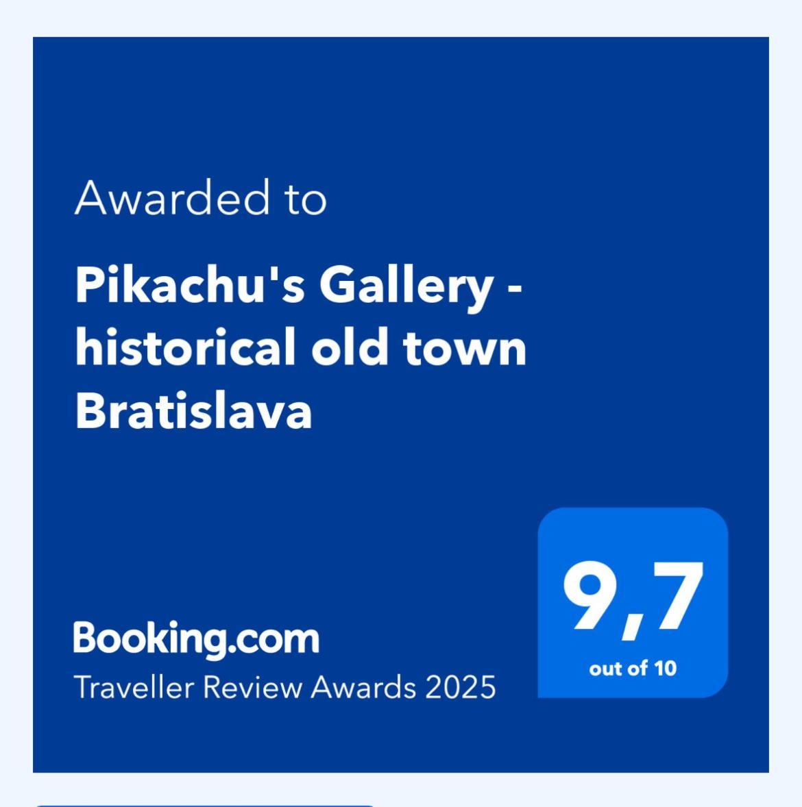 Pikachu'S Gallery - Historical Old Town Bratislava Exteriér fotografie